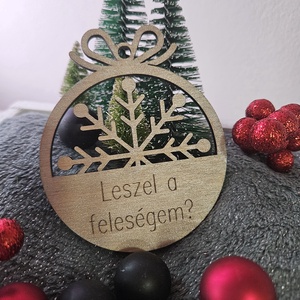 Eljegyzés, lánykérés - karácsonyfadísz - karácsony - karácsonyi lakásdekoráció - karácsonyfadíszek - Meska.hu