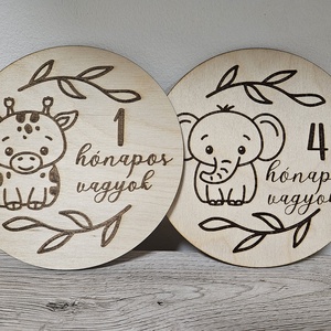 Baba mérföldkő - otthon & életmód - babaszoba, gyerekszoba - magasságmérő - Meska.hu