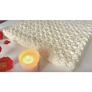 Felhőpuha Ölelés � kézzel készült babapléd, Baba - mama, Baba ágynemű, Babatakaró, gyerek pléd, Horgolás, MESKA