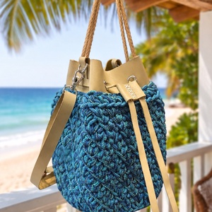 Batyu horgolt táska, Táska & Tok, Kézitáska & válltáska, Nagy pakolós táska, Horgolás, MESKA