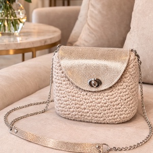 Alkalmi táska, Táska & Tok, Kézitáska & válltáska, Nagy pakolós táska, Horgolás, MESKA