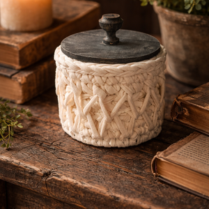 Horgolt tároló, Otthon & Életmód, Dekoráció, Asztal és polc dekoráció, Dekorációs tál, tartó, Horgolás, MESKA