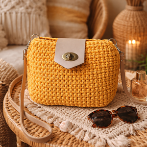 Horgolt táska, Táska & Tok, Kézitáska & válltáska, Válltáska, Horgolás, MESKA