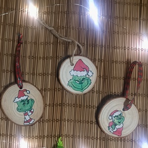 Grinches karácsonyi dísz  - Meska.hu