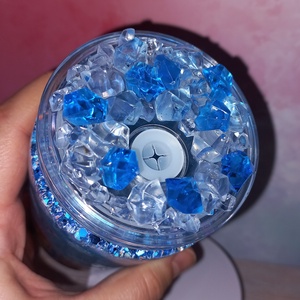 Jegvarázs hógömb pohár  - otthon & életmód - konyhafelszerelés, tálalás - tálalás - pohár - Meska.hu