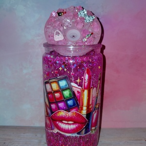 Sminkes pohár , Otthon & Életmód, Konyhafelszerelés, tálalás, Tálalás, Pohár, , MESKA