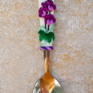 Orchidea teáskanál - Meska.hu Orchidea teáskanál - Meska.hu