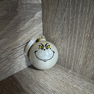 Grinch gömb - karácsony - karácsonyi lakásdekoráció - karácsonyfadíszek - Meska.hu