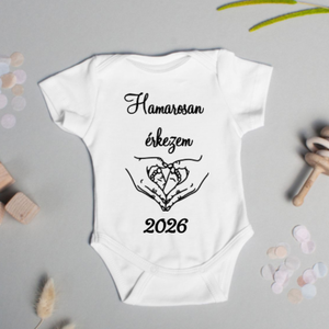 Baba body- Hamarosan érkezem, Baba - mama, Babaemlékek, Bababejelentők, Mindenmás, MESKA