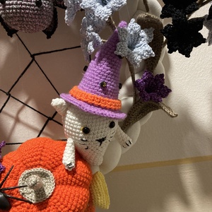 Halloween kopogtató - otthon & életmód - dekoráció - halloween - halloweeni ajtódíszek és ablakdíszek - Meska.hu