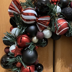 Karácsonyi kopogtató - karácsony - karácsonyi lakásdekoráció - karácsonyi ajtódíszek - Meska.hu