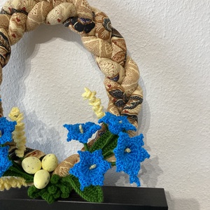 Kopogtató - ünnepi díszek, dekorációk - húsvéti díszek és dekorációk - húsvéti ajtódísz, kopogtató - Meska.hu