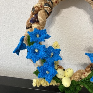 Kopogtató - ünnepi díszek, dekorációk - húsvéti díszek és dekorációk - húsvéti ajtódísz, kopogtató - Meska.hu