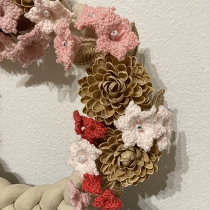 Tavaszi-nyári kopogtató - otthon & életmód - dekoráció - ajtó- és ablak dekoráció - ablakdísz - Meska.hu