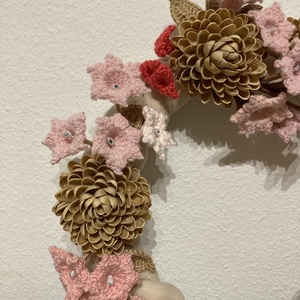 Tavaszi-nyári kopogtató - otthon & életmód - dekoráció - ajtó- és ablak dekoráció - ablakdísz - Meska.hu