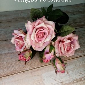 Selyem rózsacsokor - otthon & életmód - dekoráció - Meska.hu Selyem rózsacsokor - otthon & életmód - dekoráció - Meska.hu