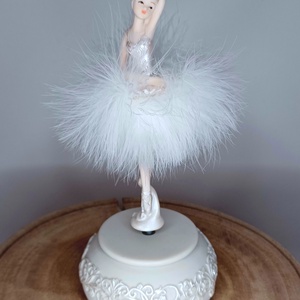 Zenélő balerina figura - kellékek & szerszámok - dekorációs kellékek - figurák - Meska.hu