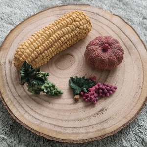 Festett gipsz őszi dekorációs csomag , Kellékek & szerszámok, Dekorációs kellékek, Figurák, Gipszöntés, Festészet, MESKA