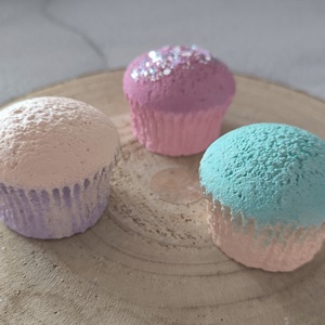 Gipsz muffinok fagyi színekben , Kellékek & szerszámok, Dekorációs kellékek, Figurák, , MESKA