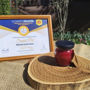 Málnás krémméz 120g, Élelmiszer, Méz & Propolisz, , MESKA