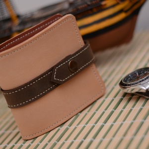 Férfi bőr pénztárca  -  - Meska.hu