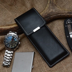 Bőr tolltartó - otthon & életmód - papír, írószer - tolltartó & ceruzatekercs - Meska.hu