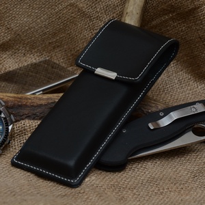 Bőr tolltartó - otthon & életmód - papír, írószer - tolltartó & ceruzatekercs - Meska.hu