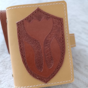 Tulipános kártyatartó - Meska.hu