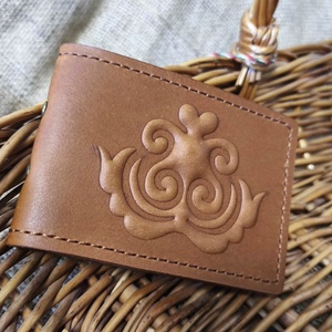 Domborított díszítésű kártyatartó - táska & tok - pénztárca & más tok - kártyatartó & irattartó - Meska.hu