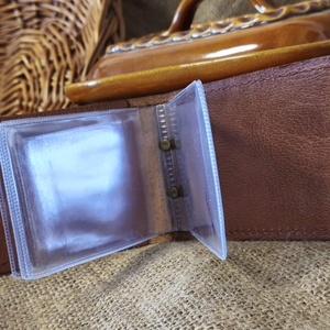 Domborított díszítésű kártyatartó - táska & tok - pénztárca & más tok - kártyatartó & irattartó - Meska.hu