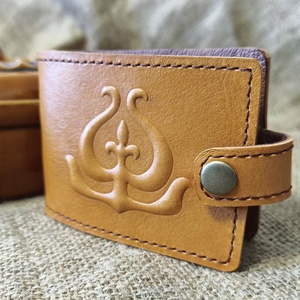 Domborított díszítésű kártyatartó - táska & tok - pénztárca & más tok - kártyatartó & irattartó - Meska.hu