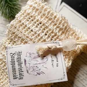 HEGYIKRISTÁLY szappanzsák - szépségápolás - szappan & fürdés - szappanzsák - Meska.hu HEGYIKRISTÁLY szappanzsák - szépségápolás - szappan & fürdés - szappanzsák - Meska.hu