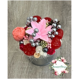 Szappan virág csokor - szépségápolás - szappan & fürdés - kézműves szappan - Meska.hu