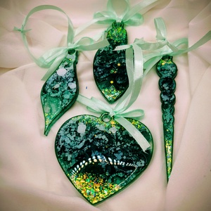 Akasztós karácsonyi díszek, Karácsony, Karácsonyi lakásdekoráció, Karácsonyfadíszek, Mindenmás, MESKA