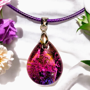 Nyaklánc csepp medállal, Ékszer, Nyaklánc, Medálos nyaklánc, Ékszerkészítés, Mindenmás, MESKA