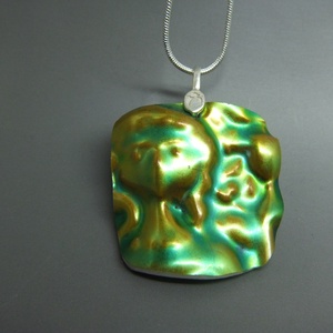 Zsolnay Szőlőszüret vázából medál -  - Meska.hu