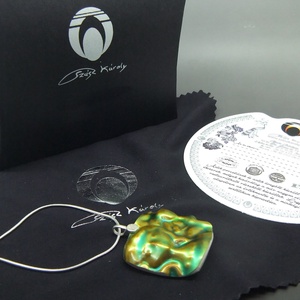 Zsolnay Szőlőszüret vázából medál -  - Meska.hu