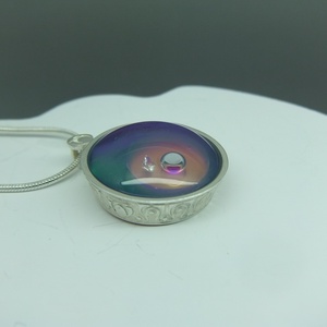 Art Deco  érzés Megcsiszolt fény kollekció gyémánt medál -  - Meska.hu