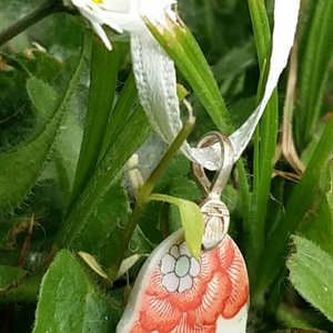 Virágos Hamsa -  - Meska.hu