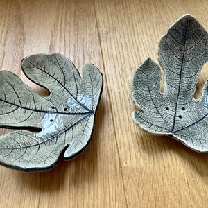 Fügefalevél szappantartó - otthon & életmód - fürdőszoba - szappantartó - Meska.hu