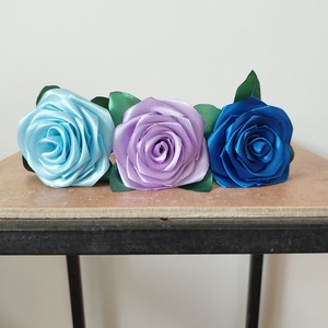 Szatén rózsaszál - otthon & életmód - virágdekoráció - virágok - szálas virág - Meska.hu