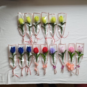 Zsenilia tulipán csomagolva  - Meska.hu