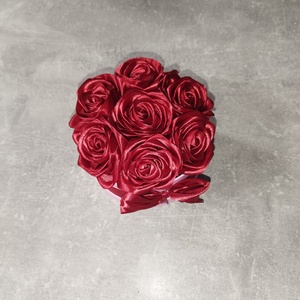 Bordó rózsás box - Meska.hu