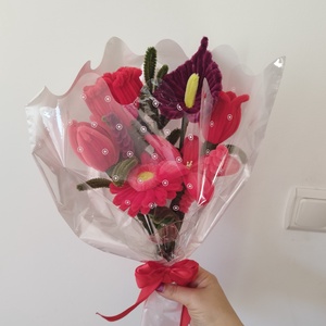 Zsenilia csokor - otthon & életmód - virágdekoráció - virágok - virágcsokor - Meska.hu