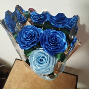 Anyák napi rózsa kosár  - otthon & életmód - virágdekoráció - virágdíszek - asztali virágdísz - Meska.hu