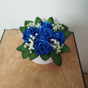 Kék rózsa box  - Meska.hu