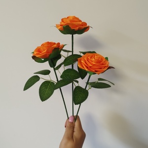 Örök rózsa csokor - Meska.hu