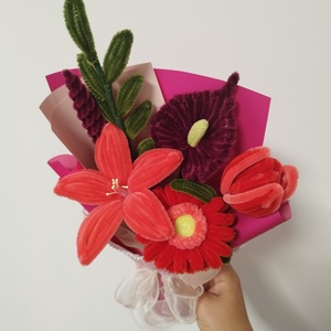 Zsenilia csokor - otthon & életmód - virágdekoráció - virágok - virágcsokor - Meska.hu