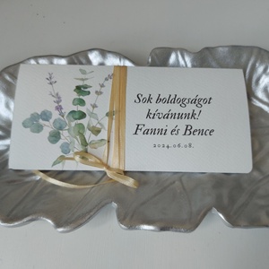 Esküvői pénzátadó boríték , nászajándék 2. - esküvő - emlék & ajándék - nászajándék - esküvői pénzátadó boríték, kártya - Meska.hu