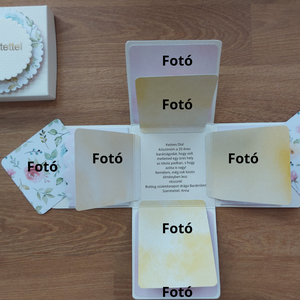 Fényképes emlékdoboz - otthon & életmód - papír, írószer - album & fotóalbum - Meska.hu
